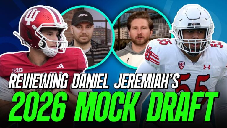 Reviewing Daniel Jeremiah’s 2026 NFL Mock Draft PFF NFL Show