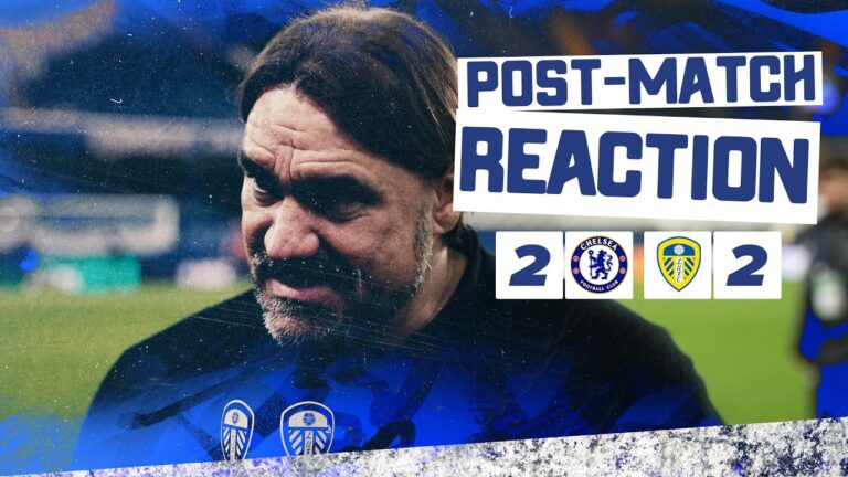 They should be proud Daniel Farke reaction on comeback Chelsea 2-2 Leeds United