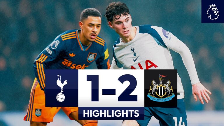 Spurs 1-2 Newcastle United Premier League Highlights