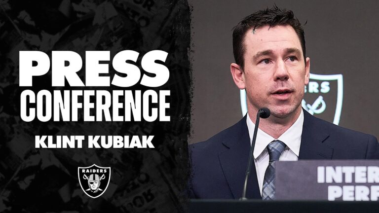 Klint Kubiak Introductory Press Conference – 2.10.26 Raiders