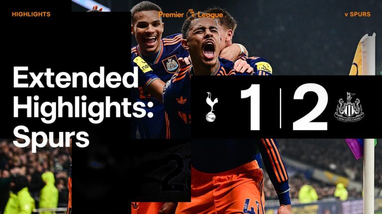 Tottenham Hotspur 1 Newcastle United 2 EXTENDED Premier League Highlights