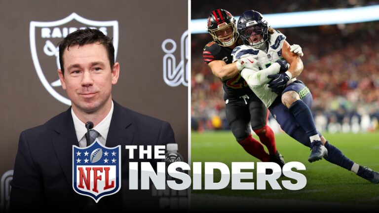 Klint Kubiak introduced as Raiders coach, Seahawks LB Drake Thomas joins the show The Insiders