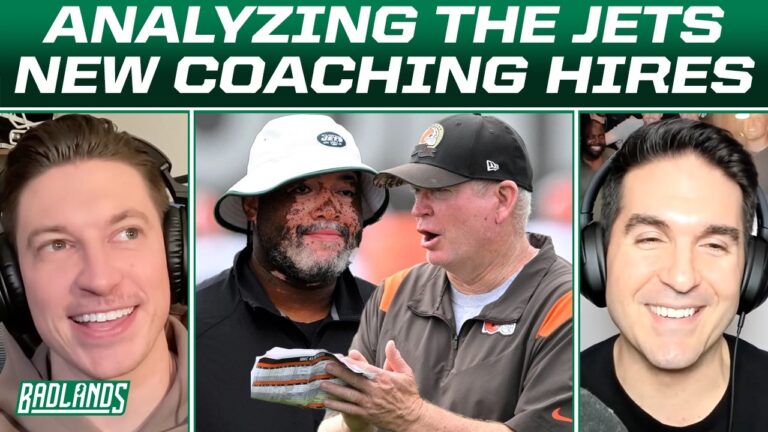 GRADING New York Jets Coaching Staff & Connor’s FIRST Mock Draft (BADLANDS) NFLDraft
