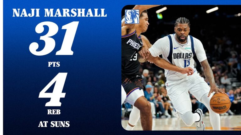 Naji Marshall (31 PTS 4 REB) at Phoenix Suns February 10, 2026