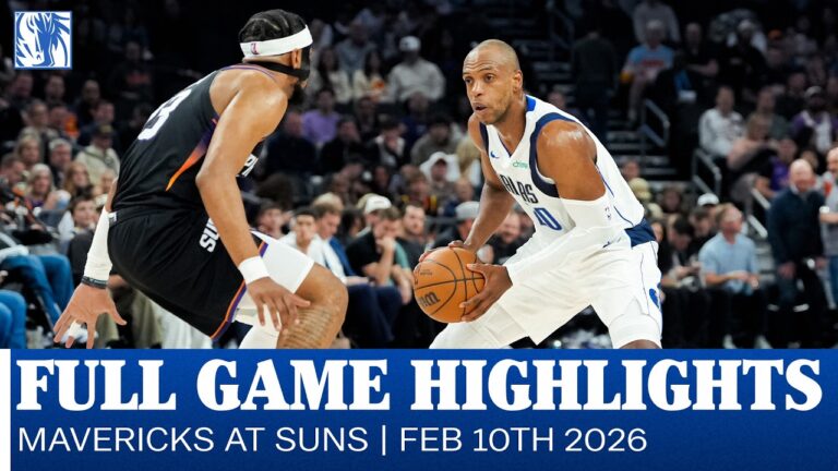 Mavericks Highlights at Phoenix Suns February 10, 2026