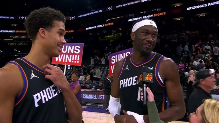 Oso Ighodaro and Mark Williams Postgame Interview Phoenix Suns 2-10-26