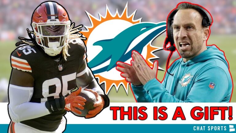Dolphins Receive A Gift For NFL Free Agency!