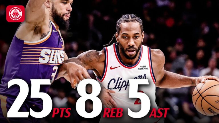 Kawhi Leonard Takes Down the Suns