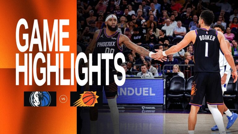 7 Players Score In Double Figures, Phoenix Suns Outlast Dallas Mavericks 2-10-26