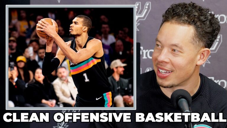 Mitch Johnson on Spurs Showcasing Clean Offense in Win vs. Lakers