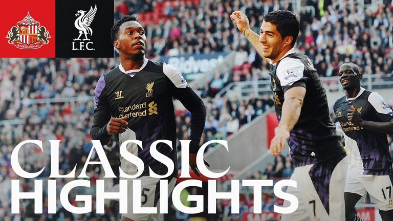 Suarez and Sturridge Classic Highlights: Sunderland vs Liverpool