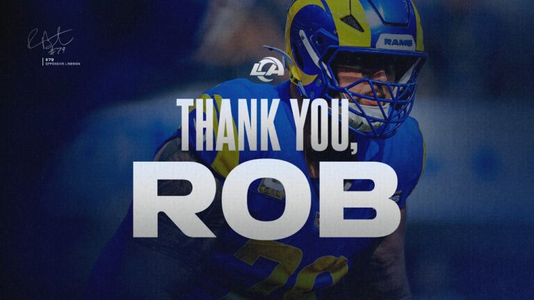 Thank You, Rob Havenstein Retiring After 11 Years In NFL