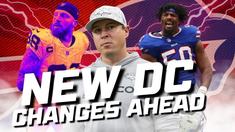 Big CHANGES coming to the BILLS defense: Who STAYS and who GOES on the D line?!