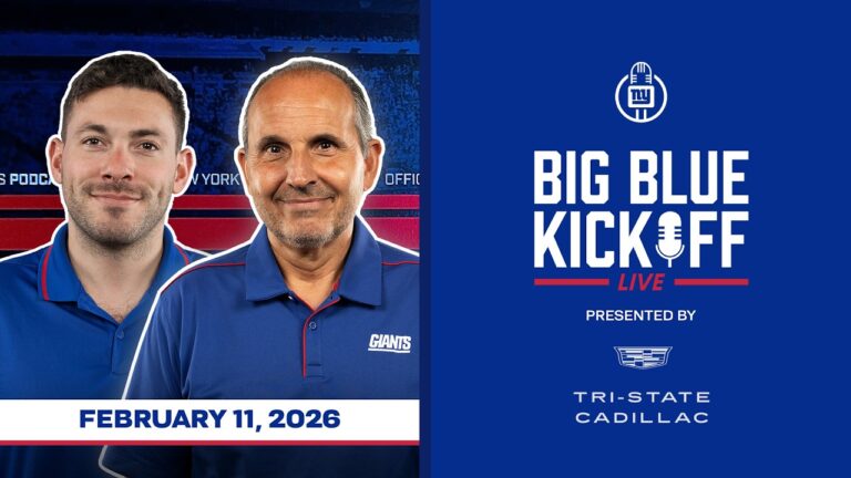 February 11, 2026 Big Blue Kickoff Live New York Giants