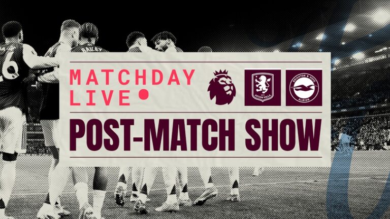 Villa 1-0 Brighton Post-match Live Avlbha