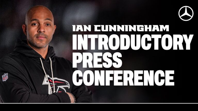 General Manager Ian Cunningham Introductory Press Conference Atlanta Falcons