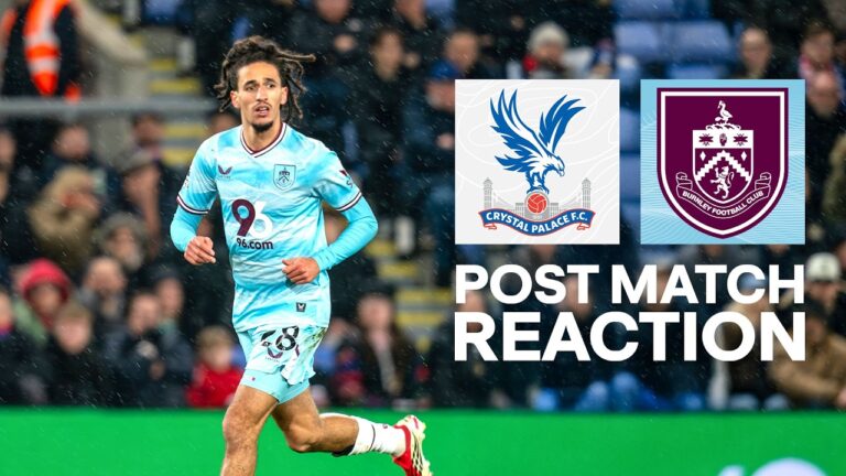 Hannibal Pleased With Winning Feeling REACTION Crystal Palace 2 – 3 Burnley