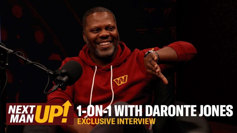 Exclusive sit-down interview with Commanders new Defensive Coordinator Daronte Jones Next Man Up