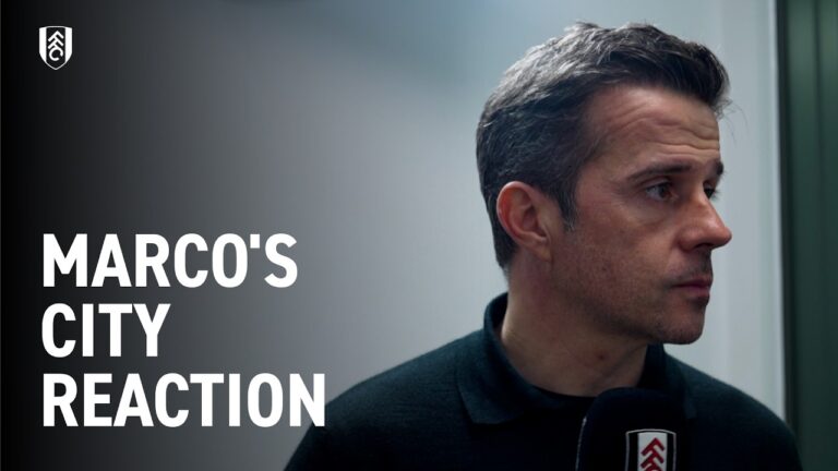 Difficult night for us Marco Silva reacts to Manchester City v Fulham