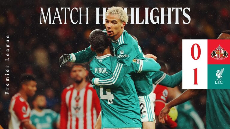 Highlights: Sunderland 0-1 Liverpool Van Dijk Goal Secures Away Win!