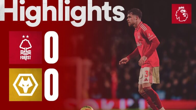 Nottingham Forest 0-0 Wolves Premier League Highlights