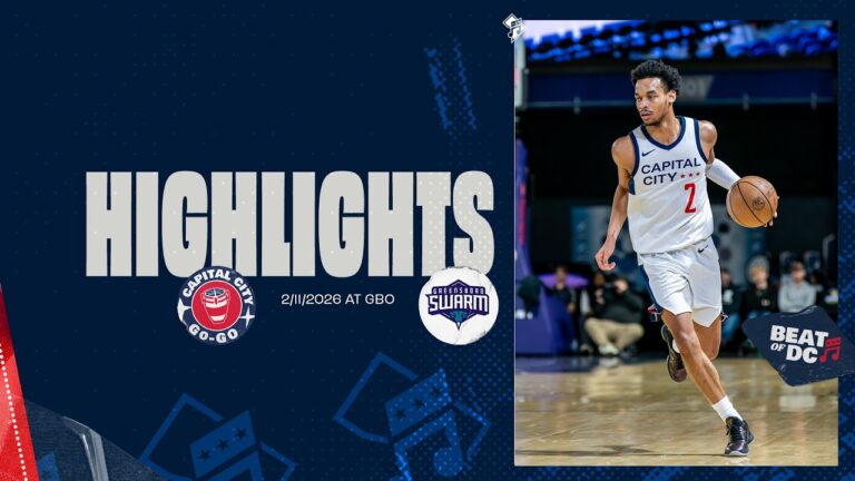 Highlights: Capital City Go-Go at Greensboro Swarm 2.11.26