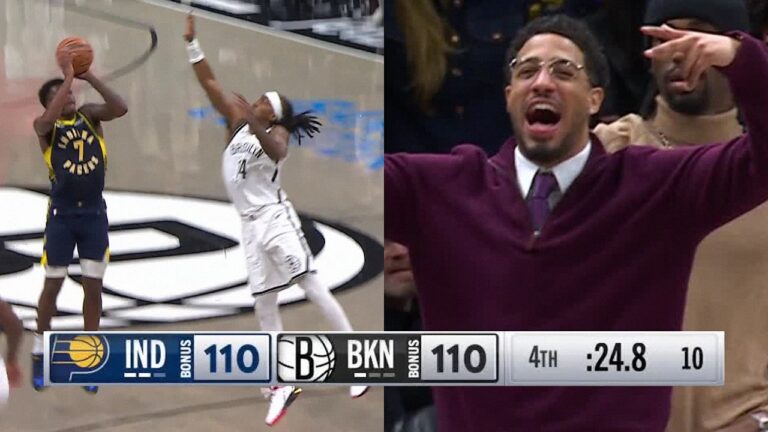 Final 05:05 WILD ENDING Nets vs Pacers February 11, 2026