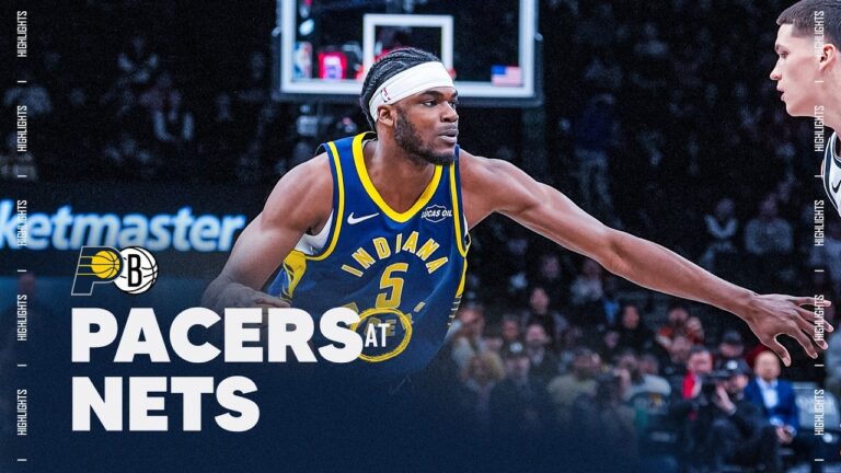 Kam Jones with DAGGER to Top Nets as Pacers Pick Up Back-to-Back Wins in NY Full Game Highlights
