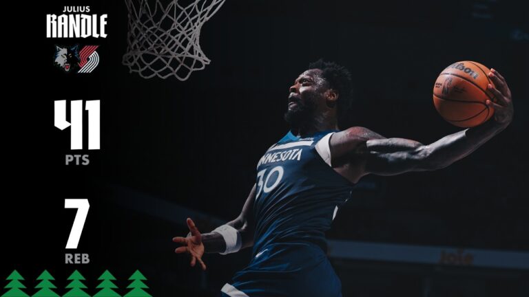 Julius Randle Takes Over The Game With 41 Vs The Portland Trail Blazers 02.11.26