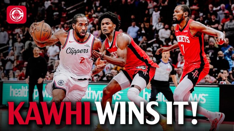 Kawhi Game-Winner Leads Clippers Comeback Win Over Rockets