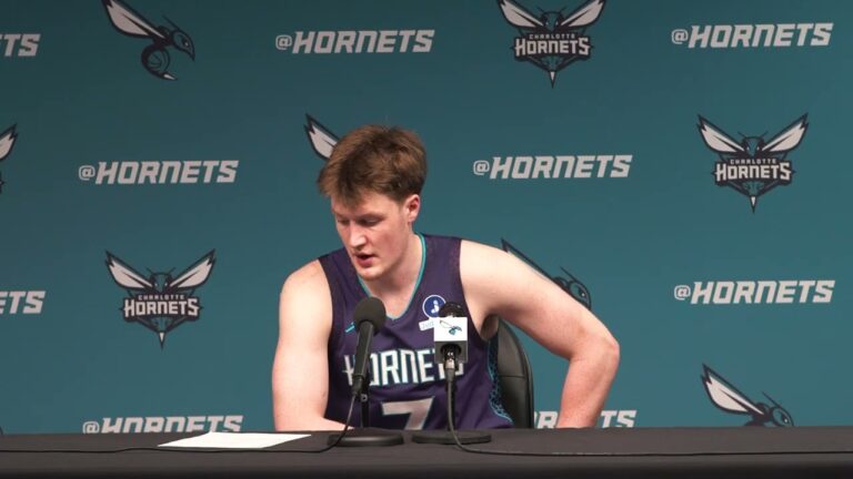 Hornets vs Hawks: Kon Knueppel Postgame Media Availability 2 11 2026