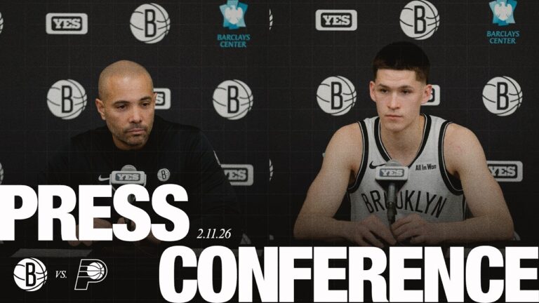 Jordi Fernàndez and Egor Dëmin Postgame Press Conferences vs Indiana