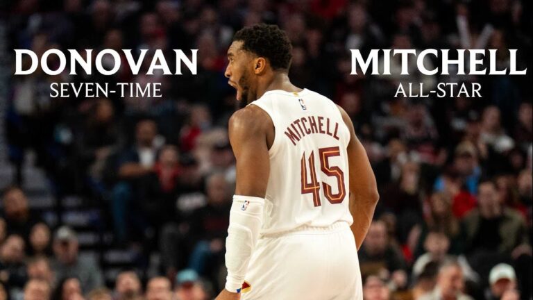 DONOVAN MITCHELL: Seven-Time NBA All-Star