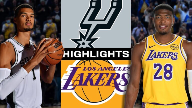 Spurs Begin Rodeo Road Trip with Big Win vs. LA Lakers