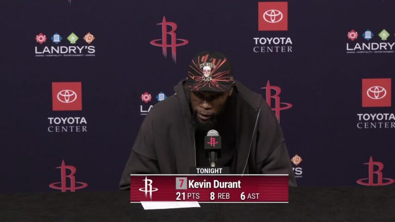 Kevin Durant with a Press Conference vs Clippers