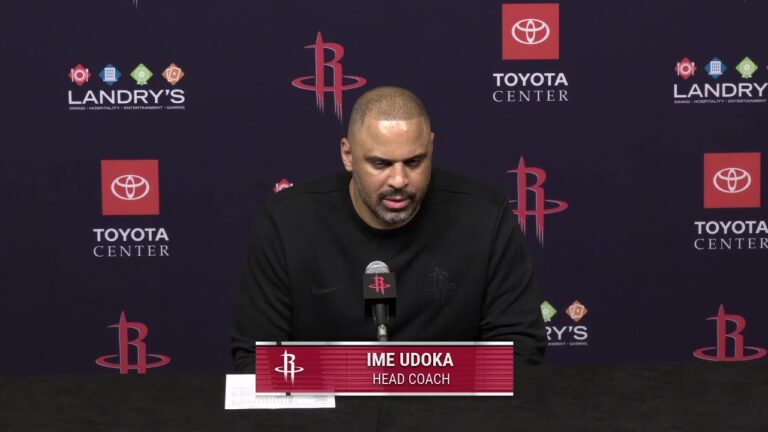 Press Conference by Ime Udoka vs Clippers