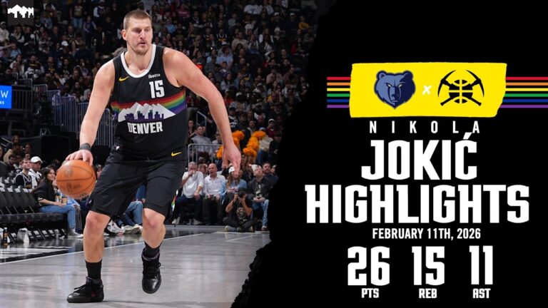 Nikola Jokić 20TH TRIPLE-DOUBLE Highlights vs. MEM