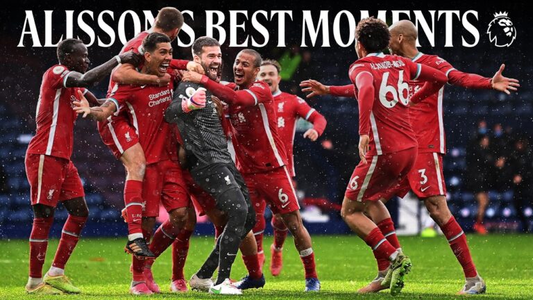 Alisson’s Saves, Assists and Goal in the Premier League!