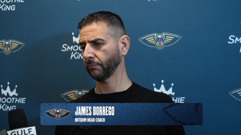 James Borrego Pelicans-76ers Postgame 1 31 26