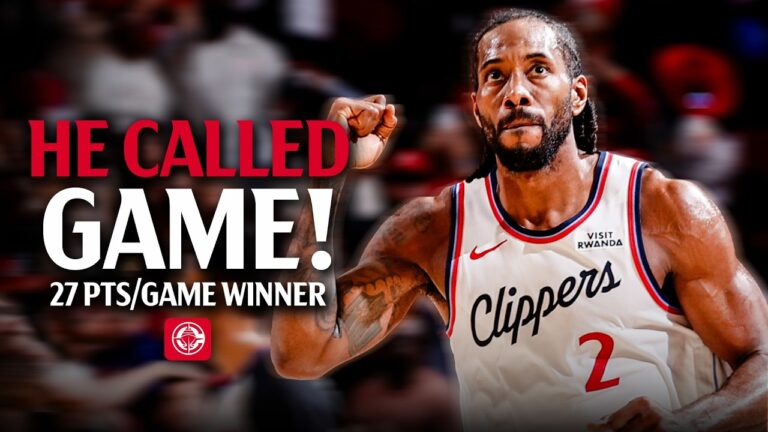 Kawhi Leonard Terminates the Rockets