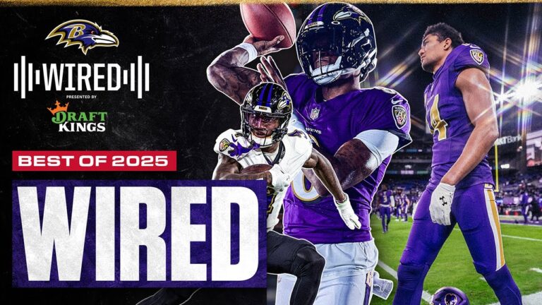 Lamar Jackson, Zay Flowers, Ravens Best of Mic’d Up 2025 Season Ravens Wired