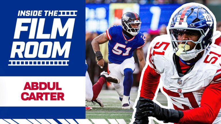 Film Room: Breaking down Abdul Carter&39s 2025 Game Tape New York Giants