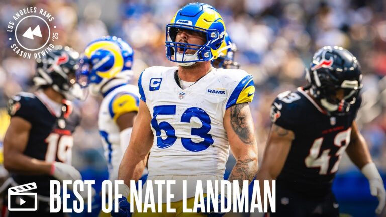 Nate Landman’s Top Plays From The 2025 Season