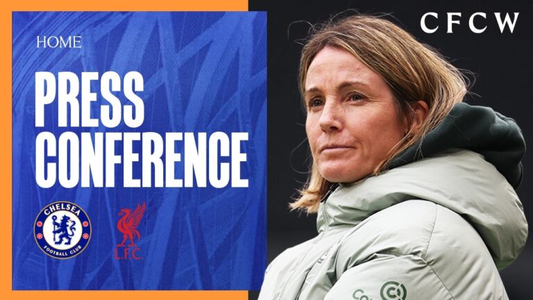 BOMPASTOR Press Conference Chelsea vs Liverpool WSL 12 02 26 CFCW 25 26
