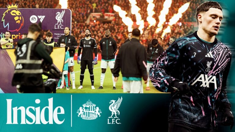 INSIDE: Sunderland 0-1 Liverpool BEST view as Van Dijk scores!
