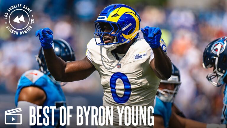 Byron Young’s Top Plays From The 2025 Season