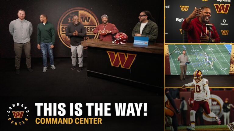 Daniels & McLaurin Breakdown, New Commanders Coordinators & Way is Here to Stay! Command Center