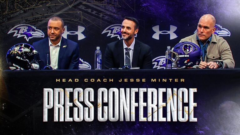 Coaching Staff Press Conference Baltimore Ravens