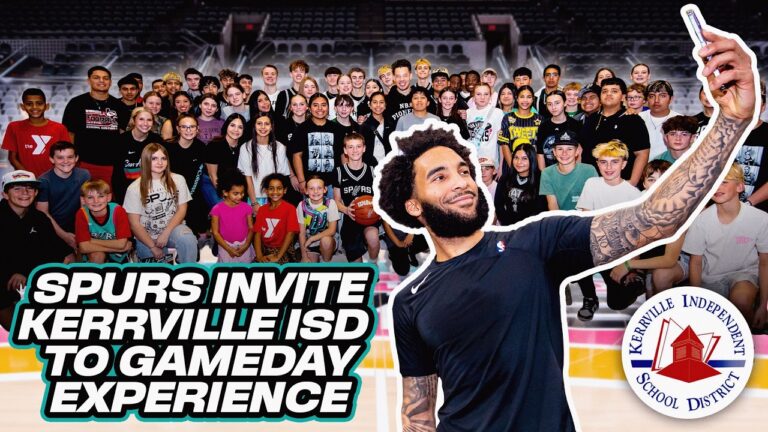 Beyond the Game: How the Spurs Are Continuing Support of Their Neighbors in Kerr County