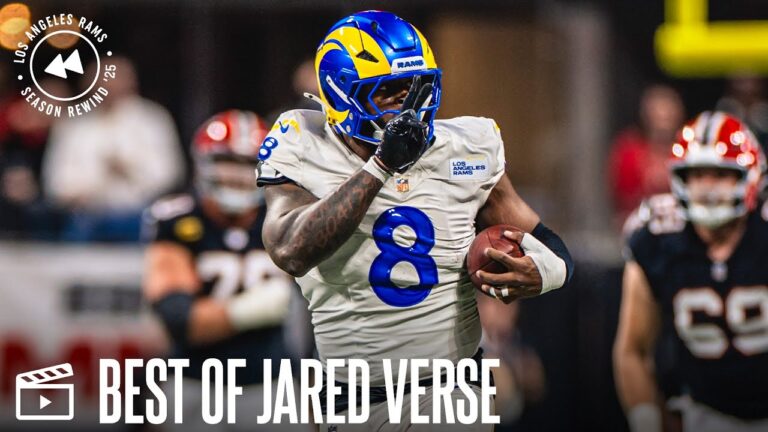 Jared Verse’s Top Plays From The 2025 Season